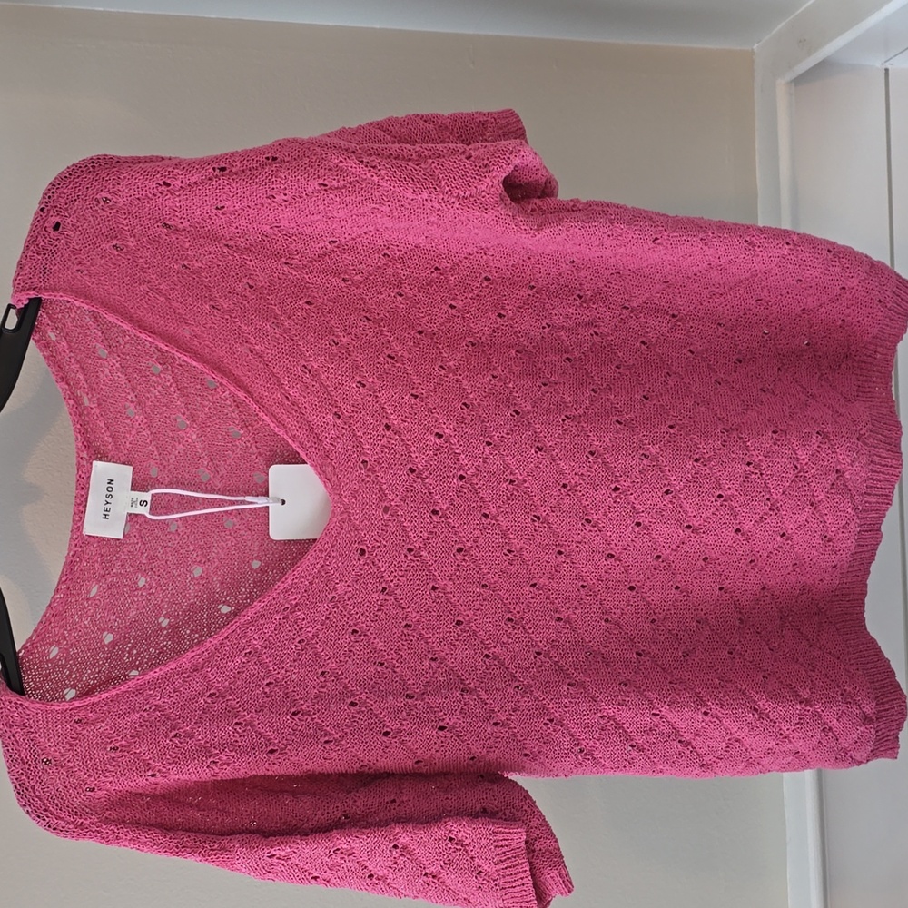 Heyson loose knit sweater